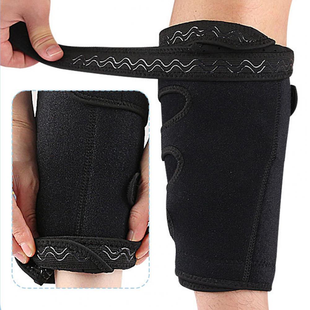Shin Guard Crossfit - สนับแข้งแบบปรับได้สำหรับกีฬาครอสฟิต ปลอกรัดน่องสำหรับปั่นจักรยาน ฟุตบอล บาสเกตบอล ยกน้ำหนัก อุปกรณ์พยุงน่องสำหรับผู้ชาย