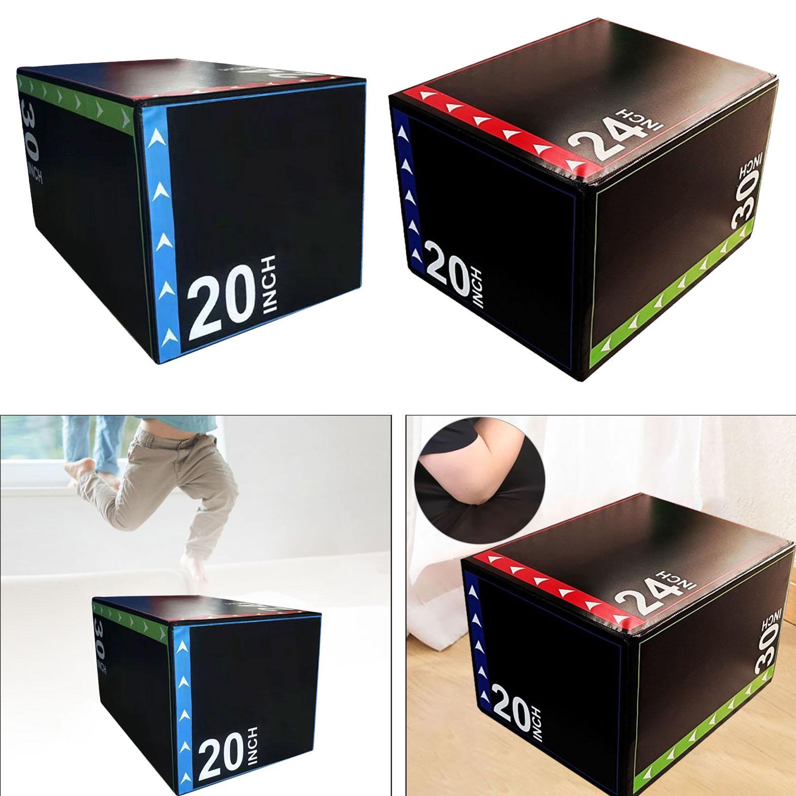 Box Jump Plyo - กล่องกระโดด 3-in-1 สำหรับฝึกความแข็งแรง การออกกำลังกายแบบคาร์ดิโอ การกระโดด วิ่งเหยียดขา