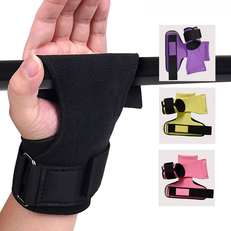 Crossfit Lifting Gear - ตัวป้องกันปาล์มหนาสําหรับยิมนาสติก Crossfit,ตัวป้องกันปาล์ม,แถบกันลื่น,ถุงมือยกน้ําหนัก,ถุงมือยิม,ใหม่