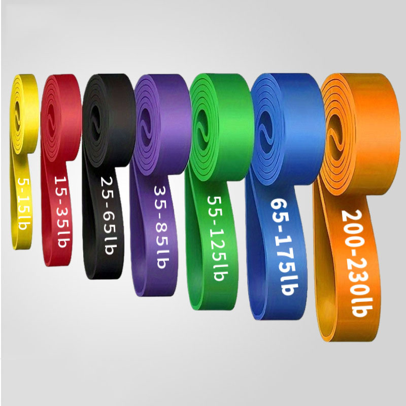 Pull Up Assist Band - สายยางยืดออกกำลังกายแบบหนาพิเศษ สำหรับช่วยดึงข้อ ฝึกพิลาทิส ฟิตเนส ออกกำลังกายที่บ้าน กระชับสัดส่วน
