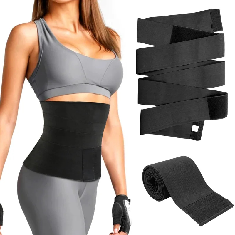 Pull Up Assist Band - ผ้าพันเอวแบบซ่อนได้ 1/2 ชิ้น สำหรับผู้หญิง ช่วยกระชับสัดส่วน ลดหน้าท้อง