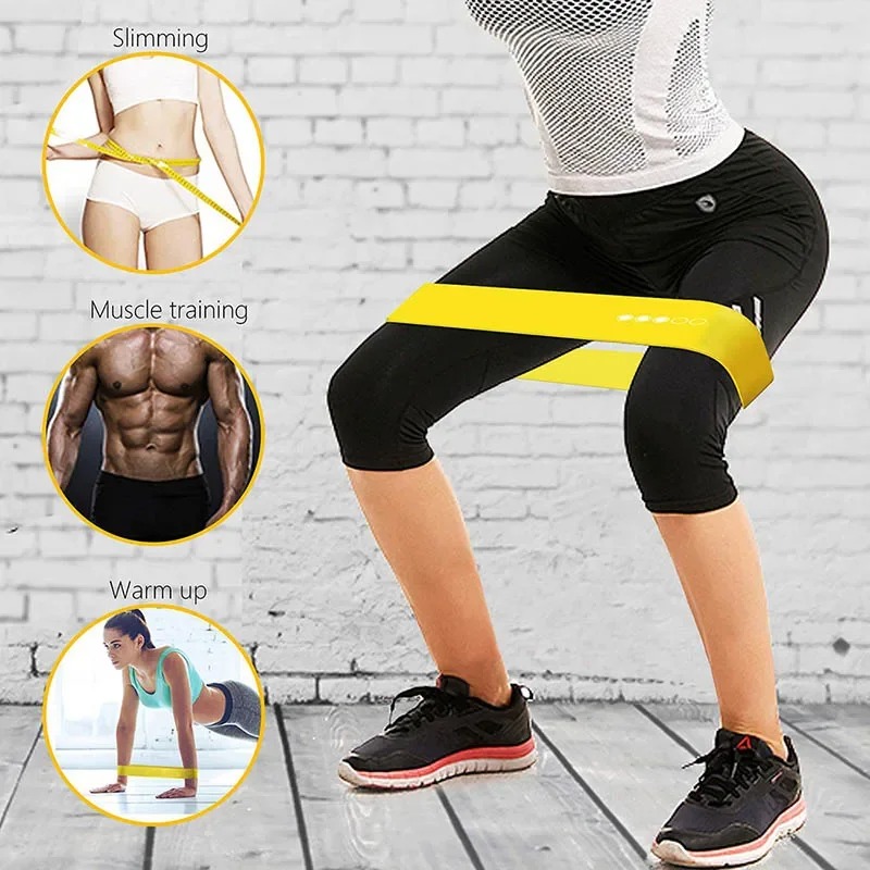 สายยางยืดออกกำลังกาย สำหรับฝึก - Crossfit Workout With Equipment บทวิจารณ์และราคา