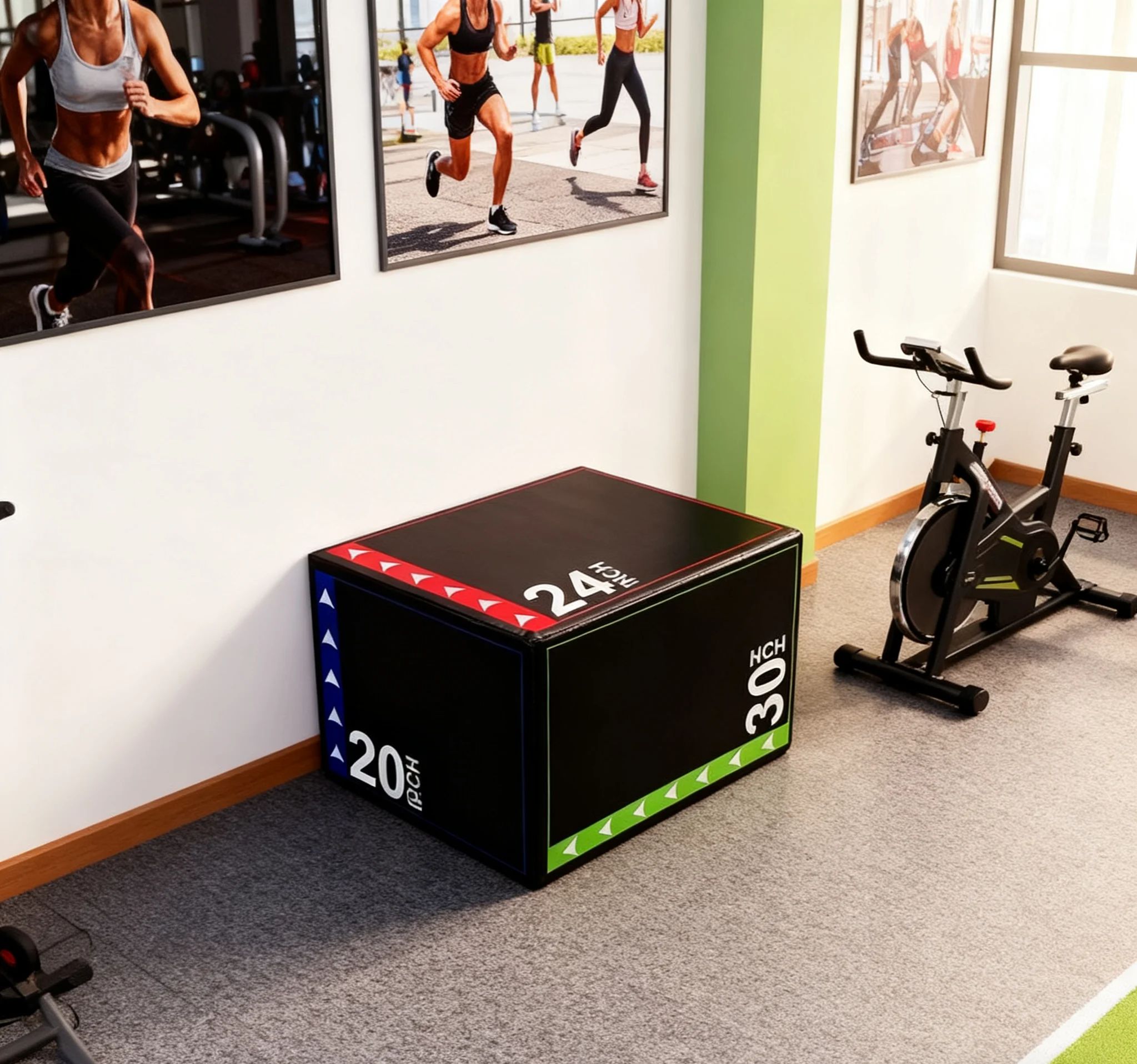 กล่องกระโดด 3-in-1 สำหรับฝึกคว - Box Jump Plyo บทวิจารณ์และราคา