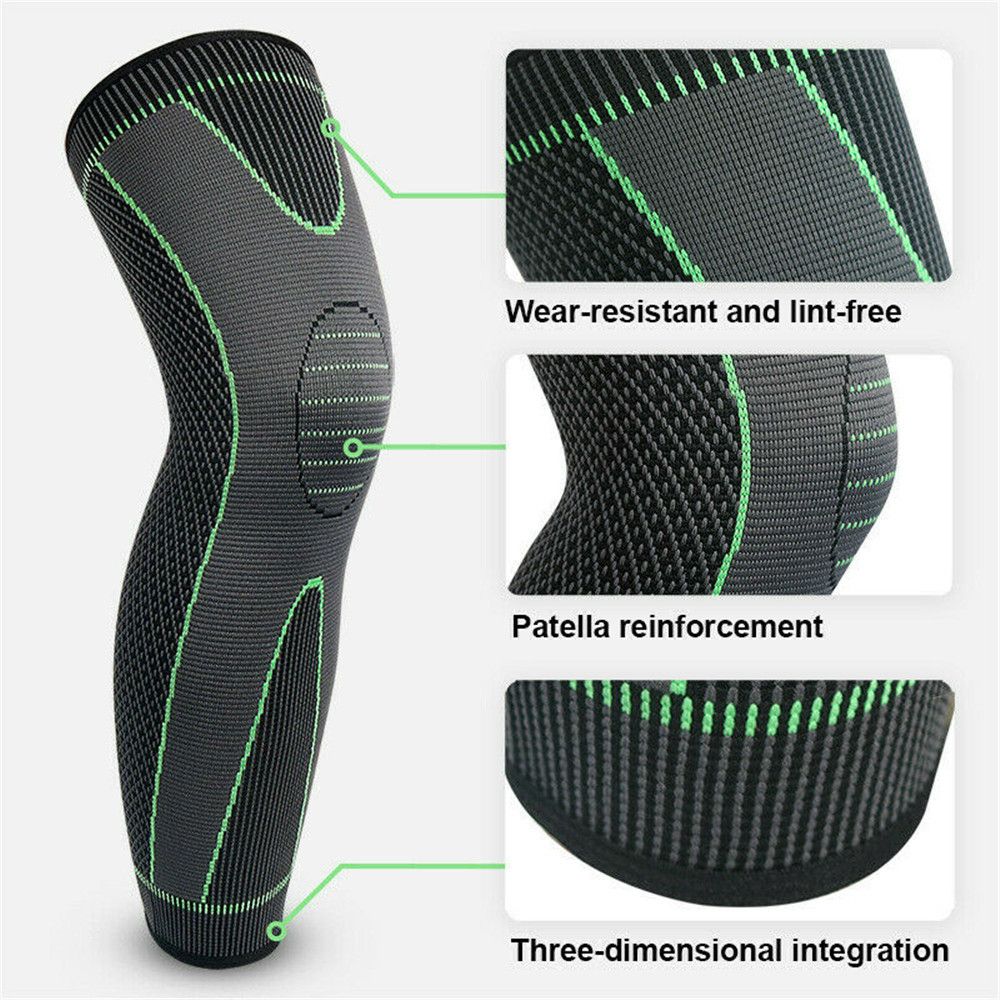 สนับเข่าสนับเข่าแผ่นรัดเข่าแบบ - Knee Sleeve Pair บทวิจารณ์และราคา