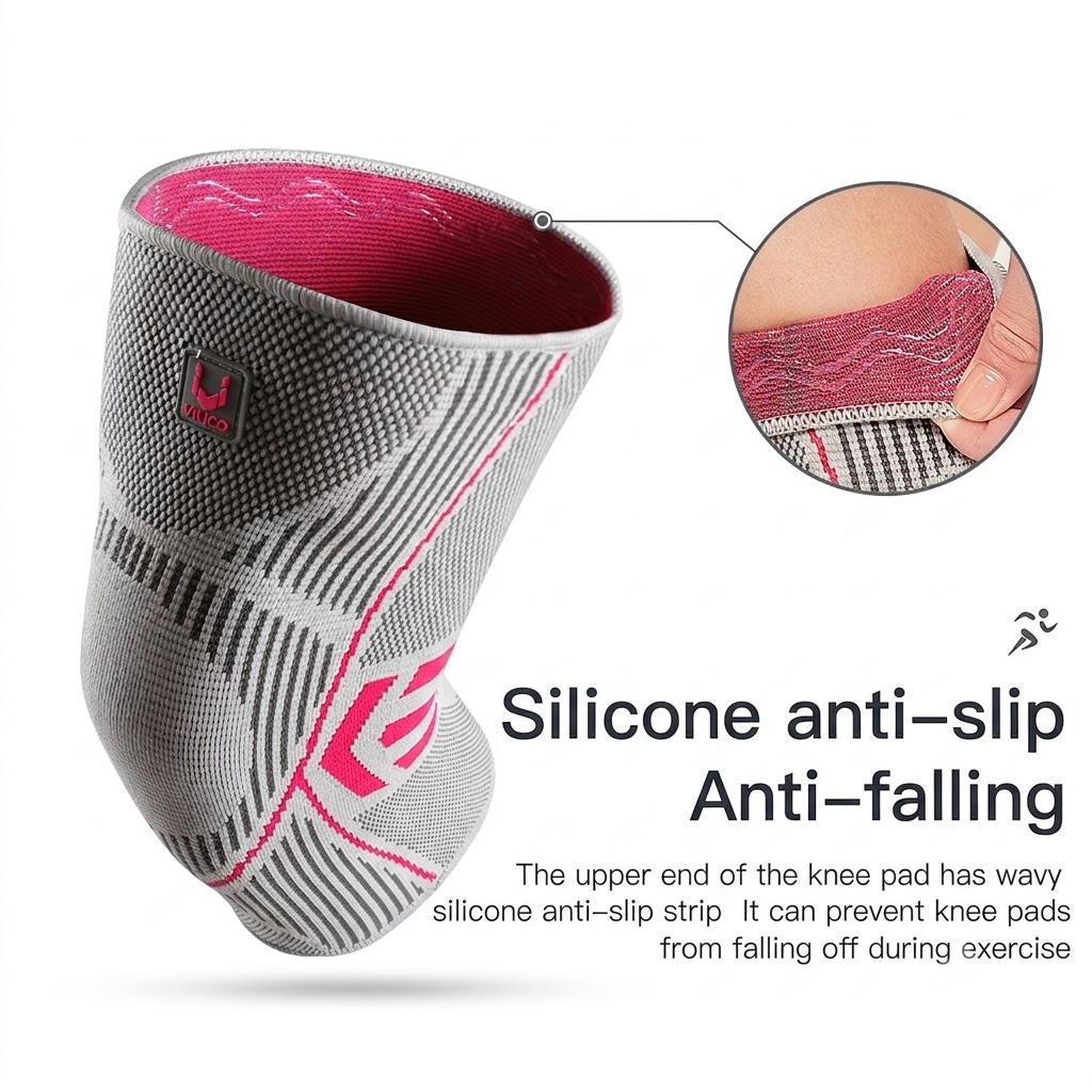 สนับเข่ากีฬา VILICO, กันลื่น,  - Knee Sleeve Pair บทวิจารณ์และราคา