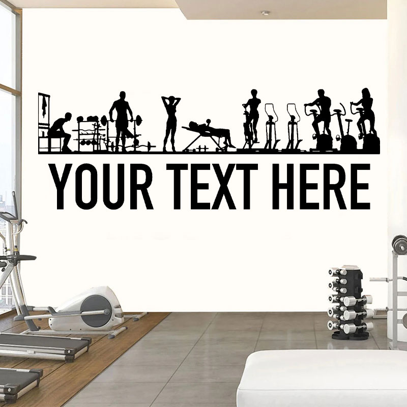 Gym People & Equipment Wall De - Crossfit Workout With Equipment บทวิจารณ์และราคา