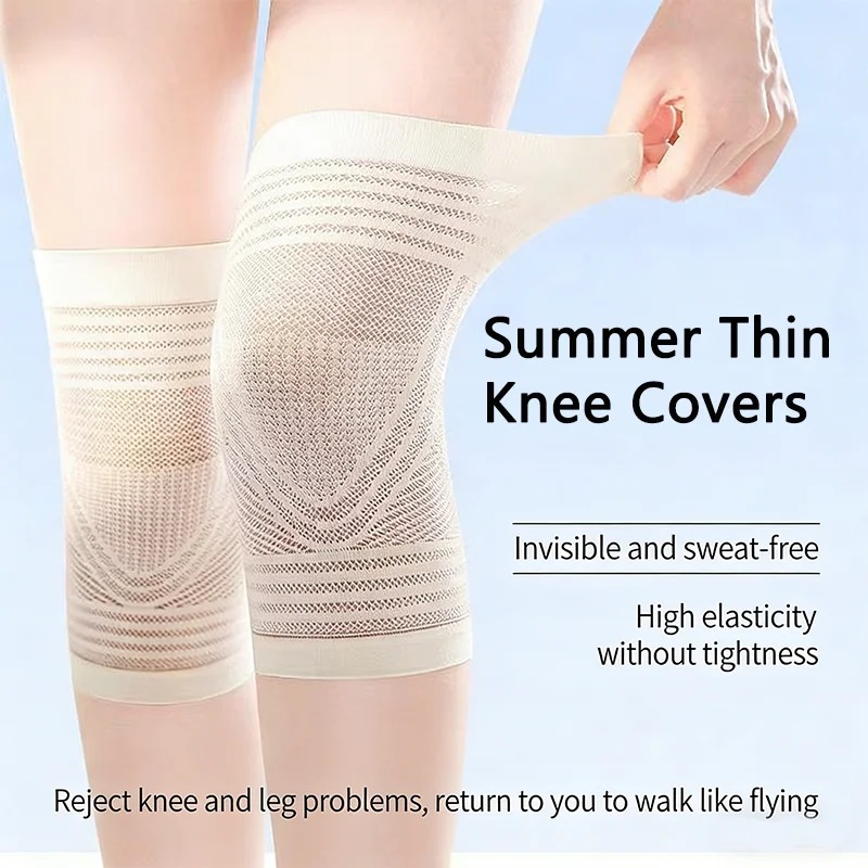 ปลอกรัดเข่าแบบบาง ระบายอากาศได - Knee Sleeve Pair บทวิจารณ์และราคา