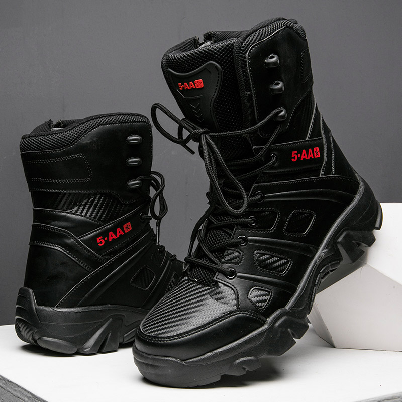รองเท้าบูทผู้ชาย รองเท้าหุ้มข้ - Crossfit Outdoor บทวิจารณ์และราคา