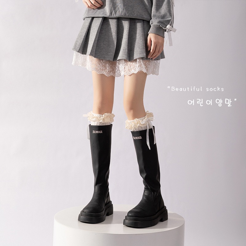 1 คู่ Y2K ผ้าพันขาลูกไม้สำหรับ - Knee Sleeve Pair บทวิจารณ์และราคา