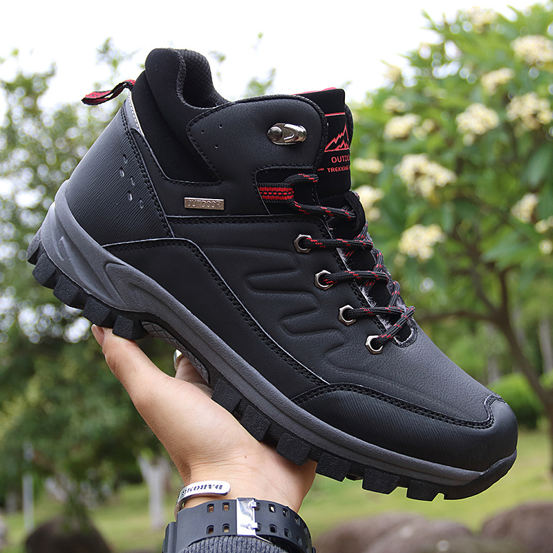 รองเท้าบูทผู้ชายบุขน รองเท้าบู - Crossfit Outdoor บทวิจารณ์และราคา