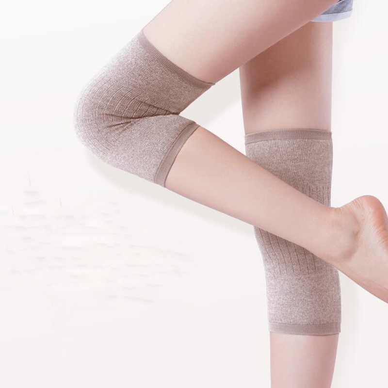แผ่นรองเข่าให้ความอบอุ่นผ้าแคช - Knee Sleeve Pair บทวิจารณ์และราคา