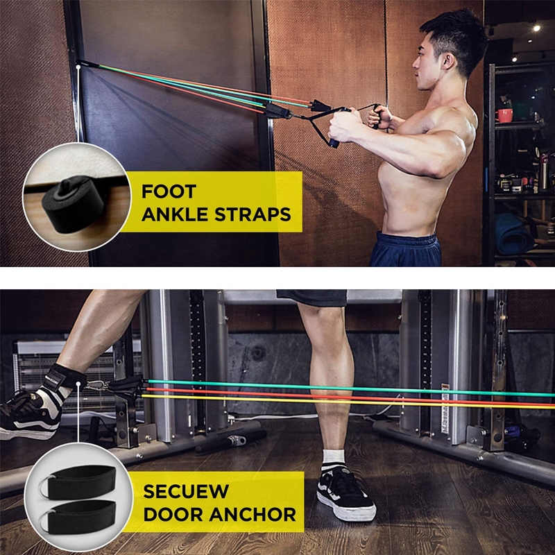 สายรัดข้อเท้าขาสำหรับออกกำลังก - Pull Up Assist Band บทวิจารณ์และราคา