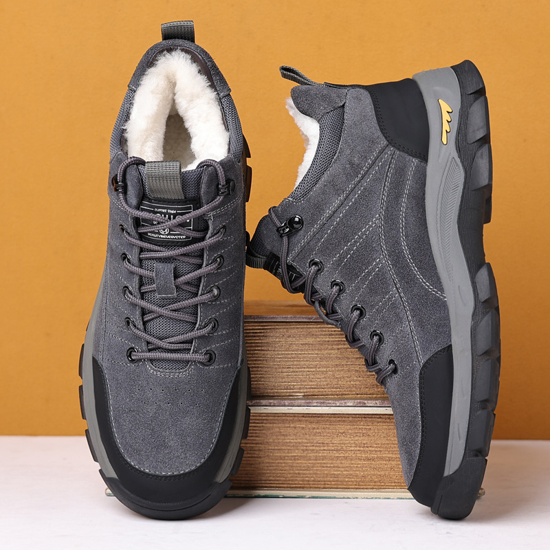 รองเท้าหนังฤดูหนาวสำหรับผู้ชาย - Crossfit Outdoor บทวิจารณ์และราคา