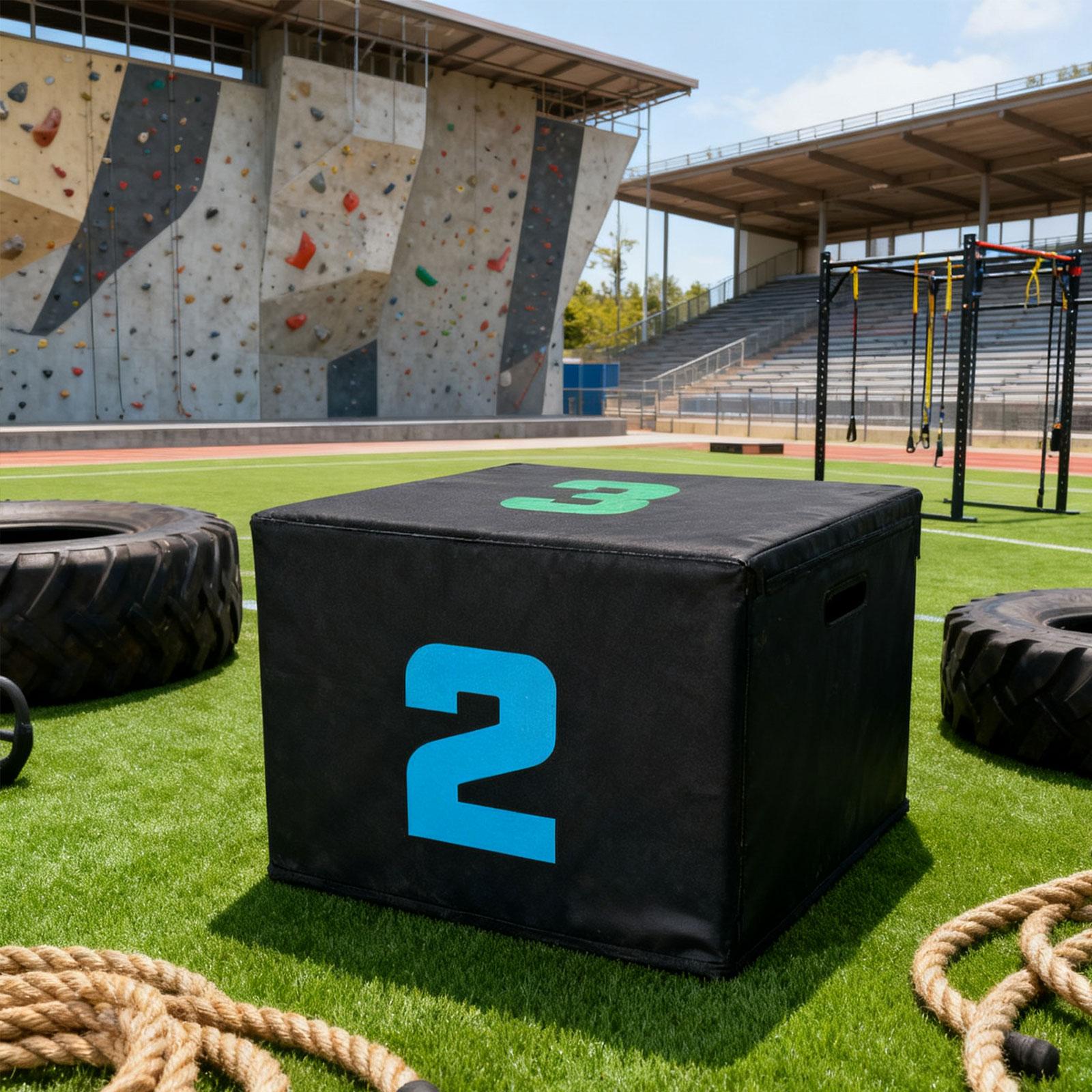 กล่องกระโดดพีวีซีแบบมีขั้นบันไ - Box Jump Plyo บทวิจารณ์และราคา
