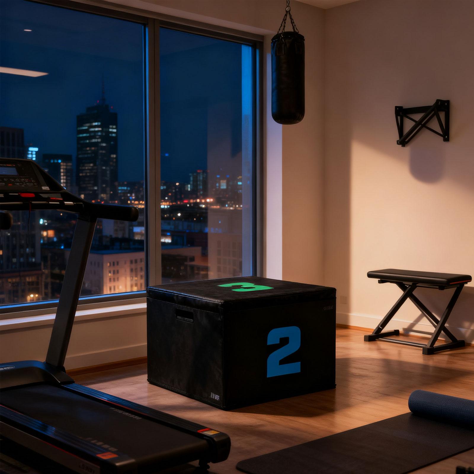 กล่องกระโดดพีวีซีแบบมีขั้นบันไ - Box Jump Plyo บทวิจารณ์และราคา