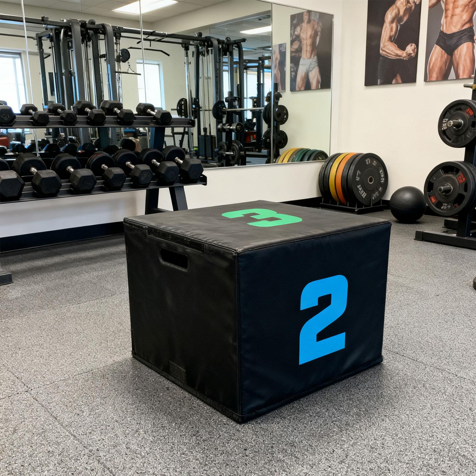 กล่องกระโดดพีวีซีแบบมีขั้นบันไ - Box Jump Plyo บทวิจารณ์และราคา