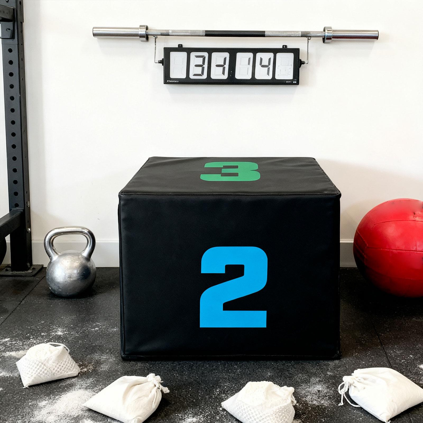 กล่องกระโดดพีวีซีแบบมีขั้นบันไ - Box Jump Plyo บทวิจารณ์และราคา