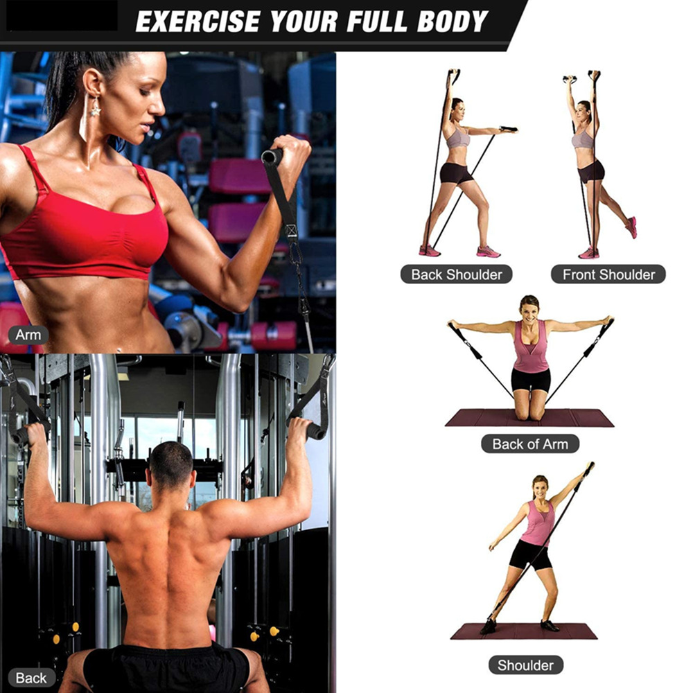 GYM Fitness Resistance Bands ส - Crossfit Workout With Equipment บทวิจารณ์และราคา